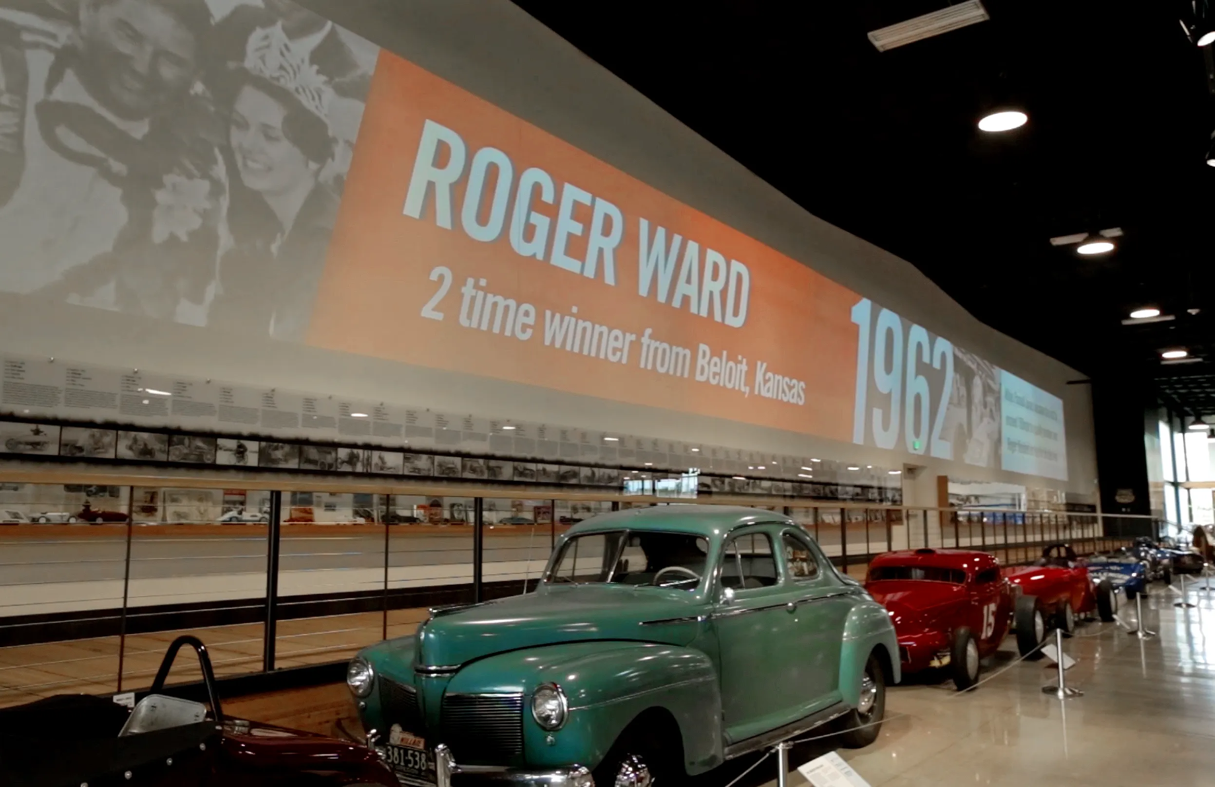 Still from the Celebration of Speed clip show